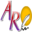 Logo representant les Initiales A.R pour Abner Rudon accompagnés d'une plume à encre dans un soleil
